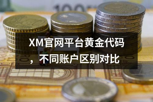 XM官网平台黄金代码，不同账户区别对比