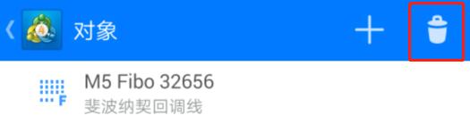 手机MT4上已添加的黄金分割线怎么修改和删除？